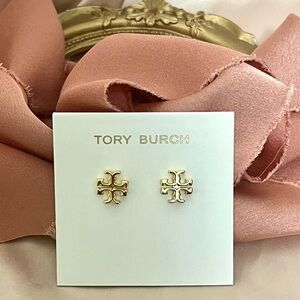 Tory Burch Logo Small Stud‎ Earrings